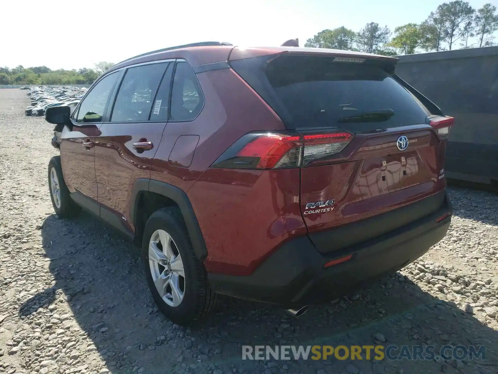 3 Photograph of a damaged car JTMR6RFVXLD002056 TOYOTA RAV4 2020