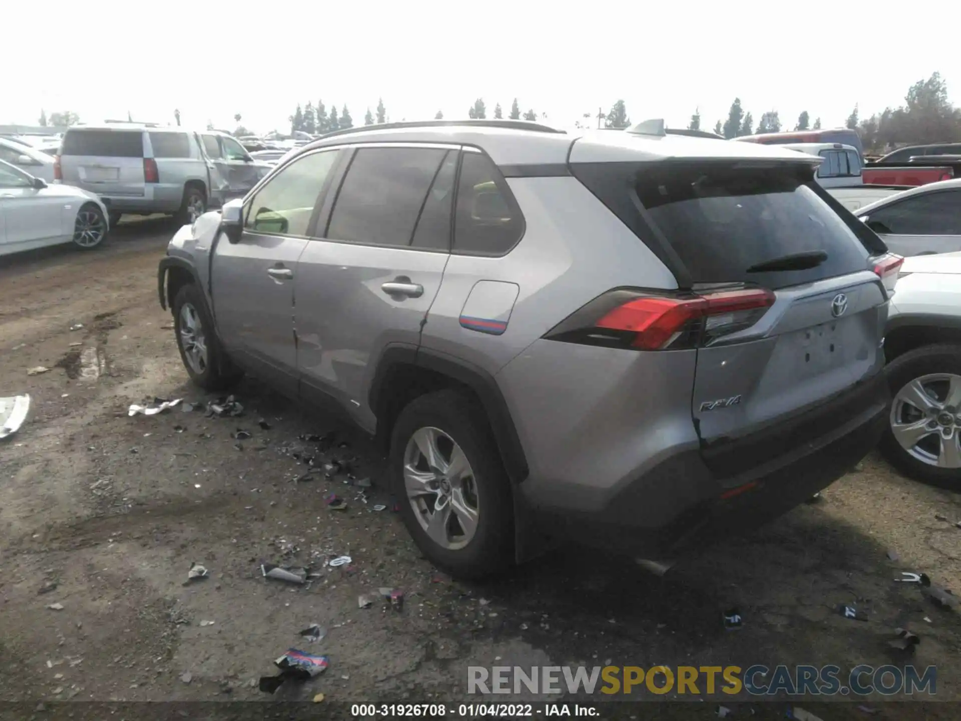 3 Photograph of a damaged car JTMRWRFV0LD063450 TOYOTA RAV4 2020