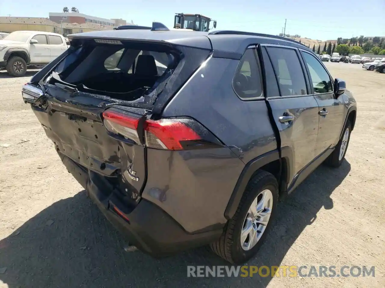 4 Photograph of a damaged car JTMRWRFV0LD541317 TOYOTA RAV4 2020