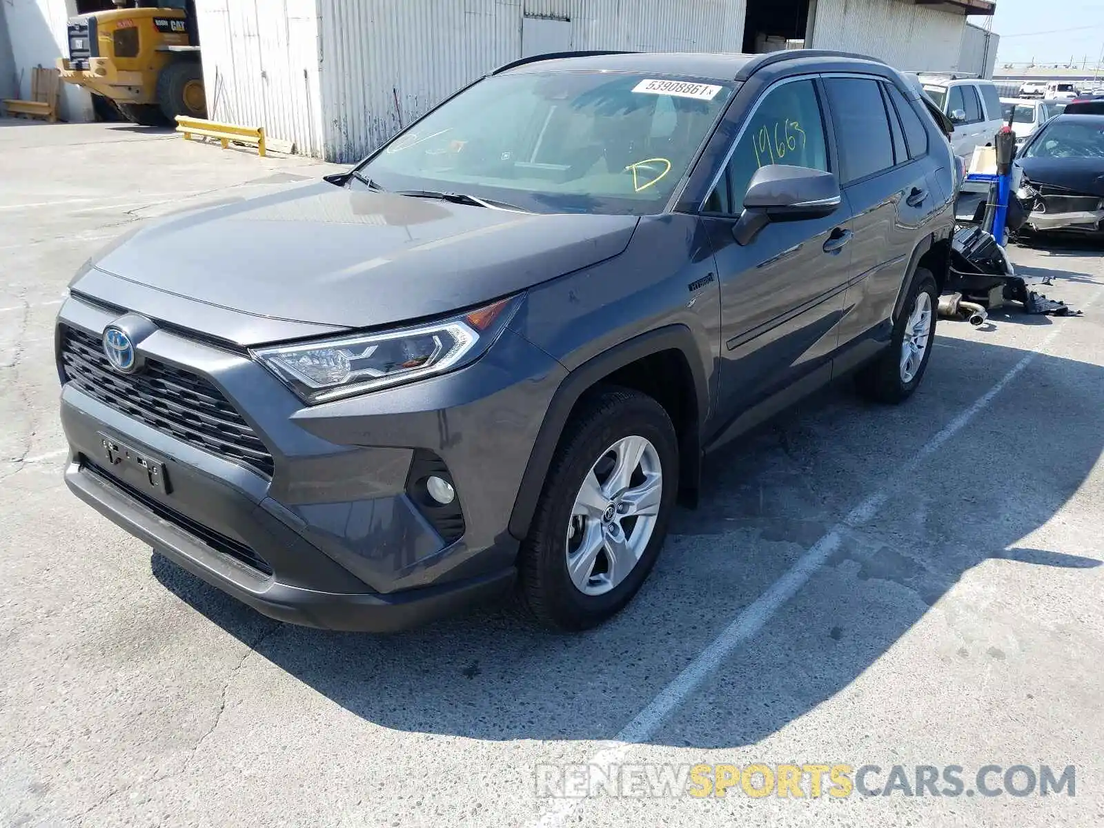 2 Фотография поврежденного автомобиля JTMRWRFV0LD548977 TOYOTA RAV4 2020