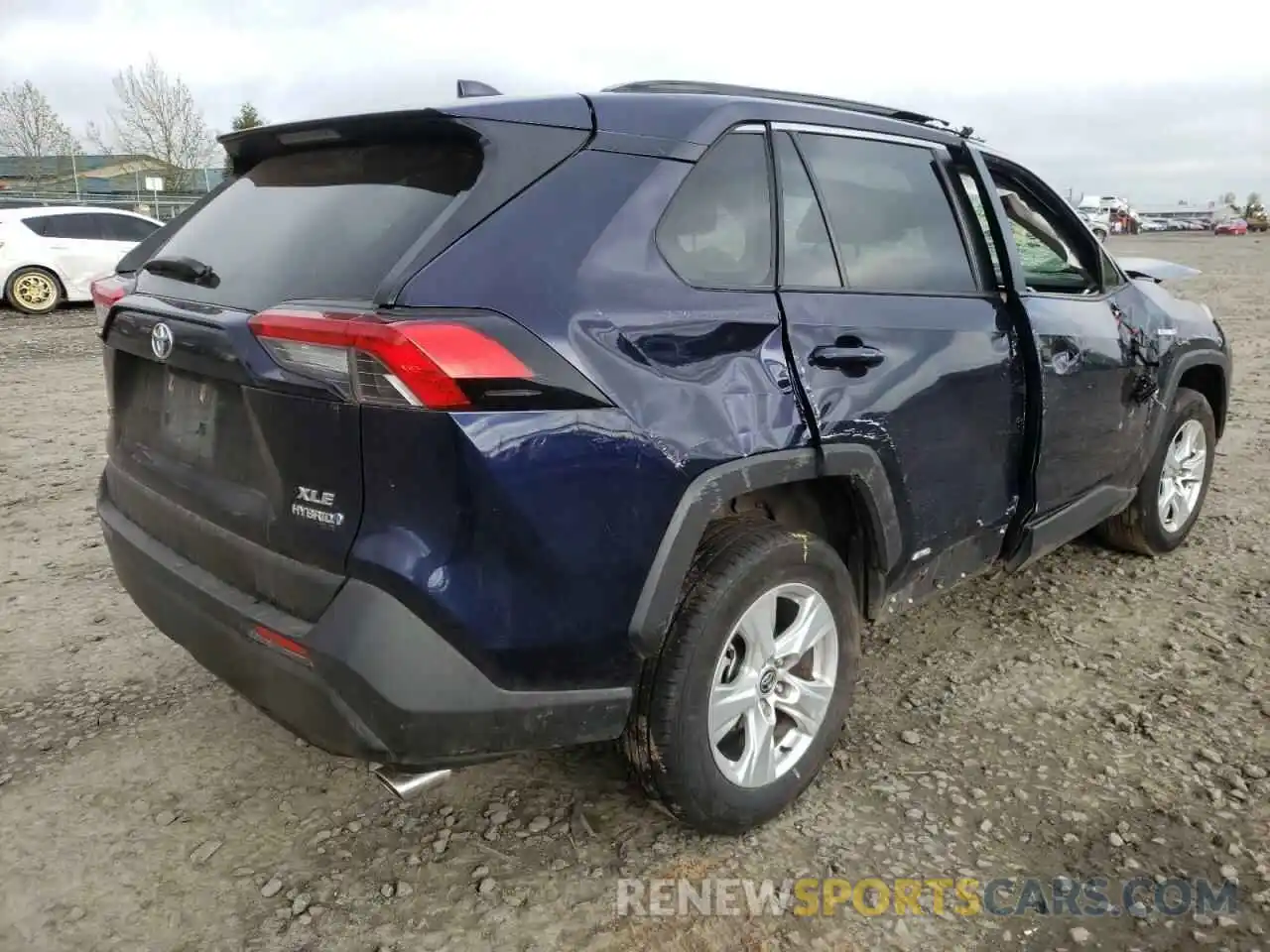 4 Фотография поврежденного автомобиля JTMRWRFV1LD057933 TOYOTA RAV4 2020