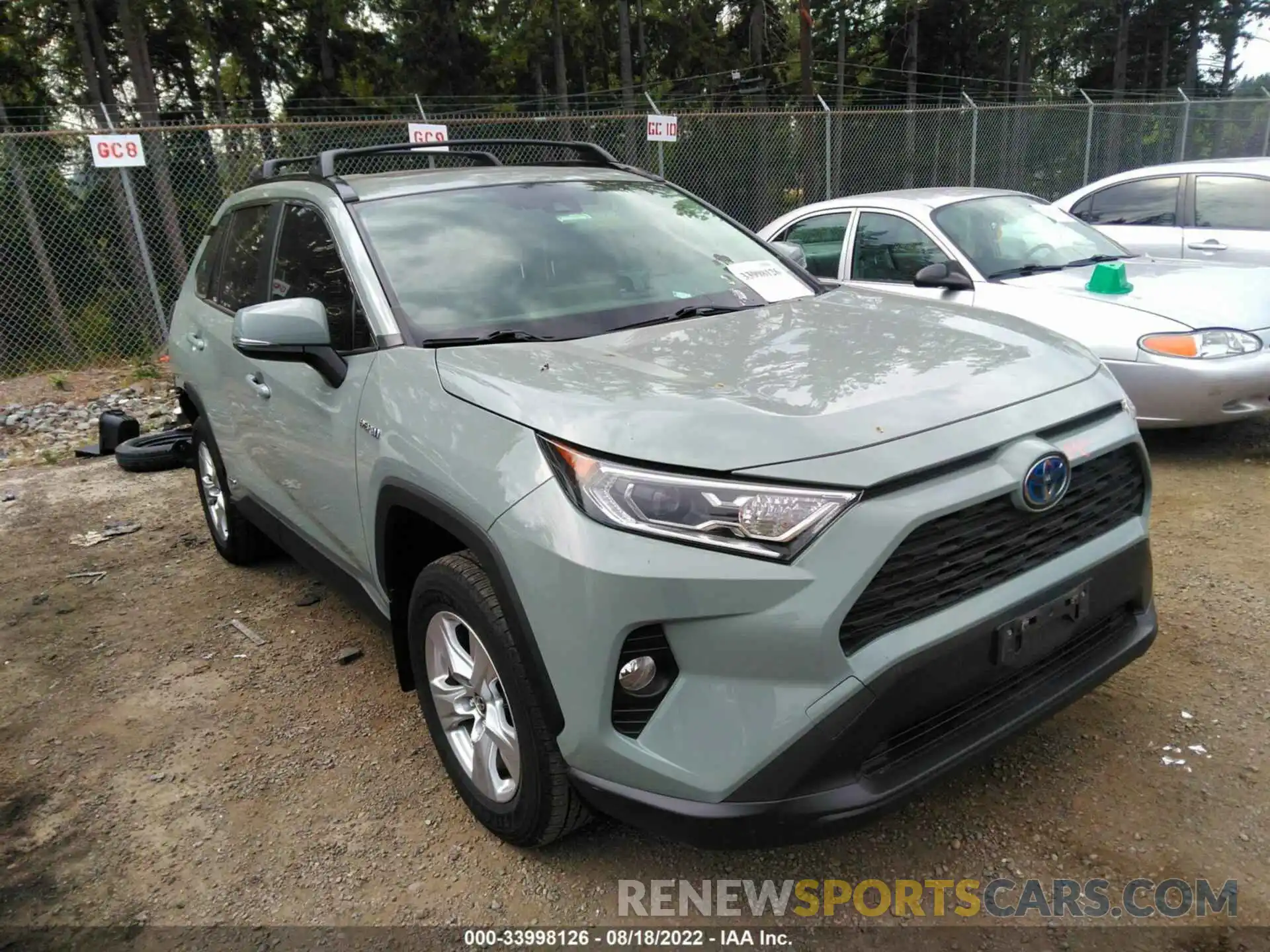 1 Фотография поврежденного автомобиля JTMRWRFV1LD058788 TOYOTA RAV4 2020