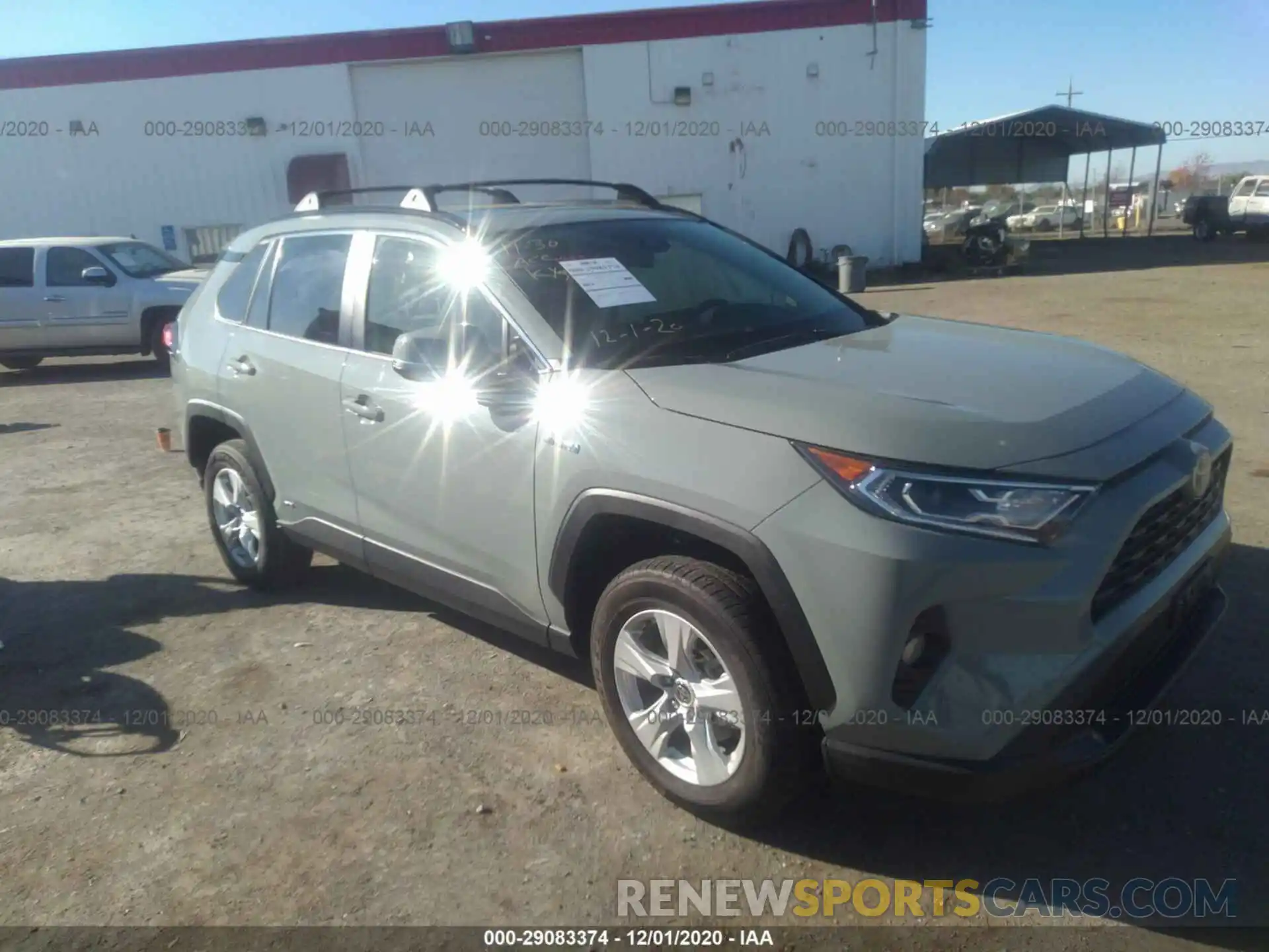 1 Photograph of a damaged car JTMRWRFV1LD062209 TOYOTA RAV4 2020