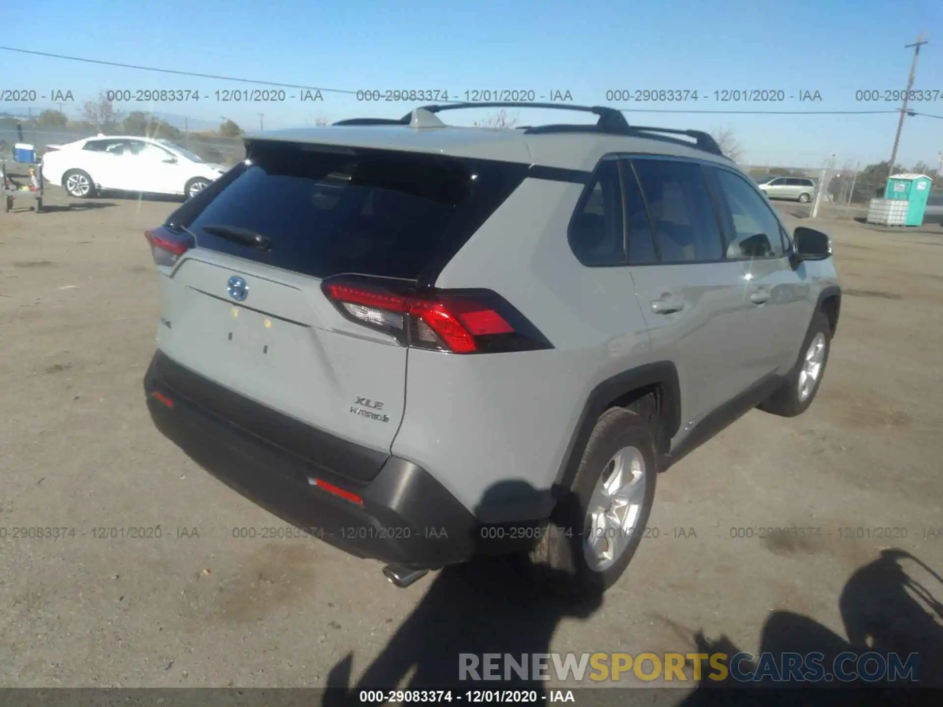 4 Photograph of a damaged car JTMRWRFV1LD062209 TOYOTA RAV4 2020