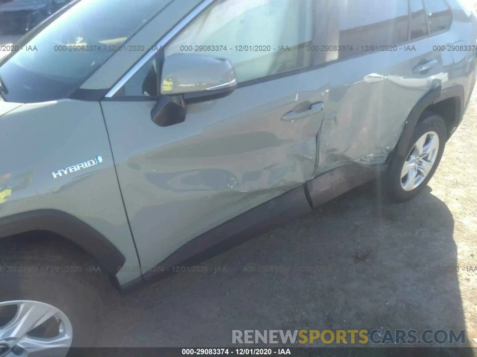 6 Photograph of a damaged car JTMRWRFV1LD062209 TOYOTA RAV4 2020