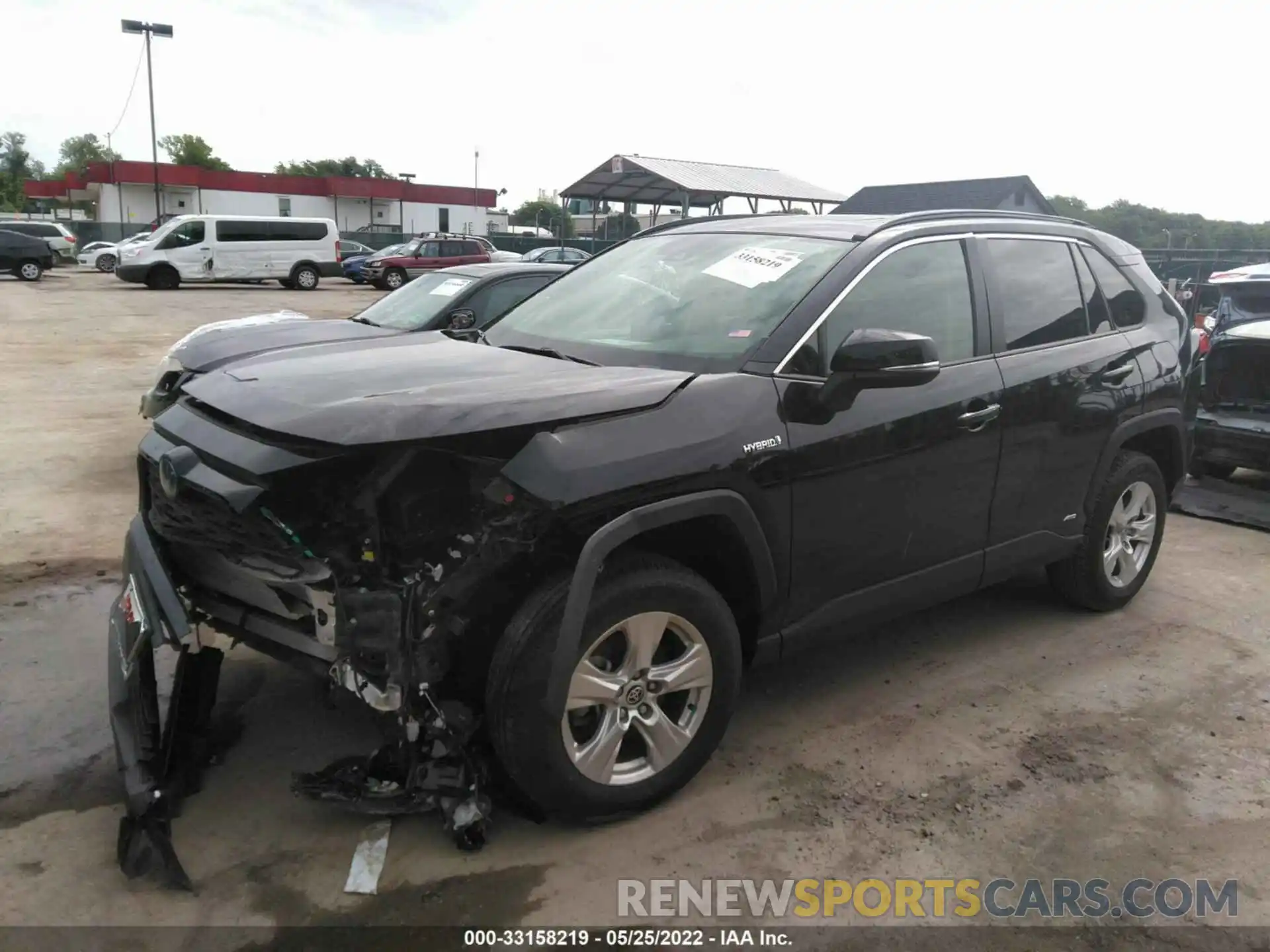 2 Photograph of a damaged car JTMRWRFV1LD072299 TOYOTA RAV4 2020