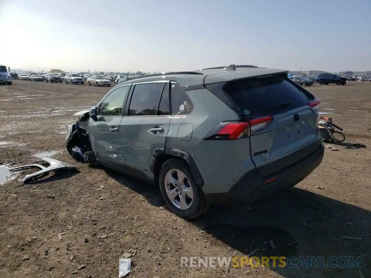 3 Photograph of a damaged car JTMRWRFV2LD069170 TOYOTA RAV4 2020