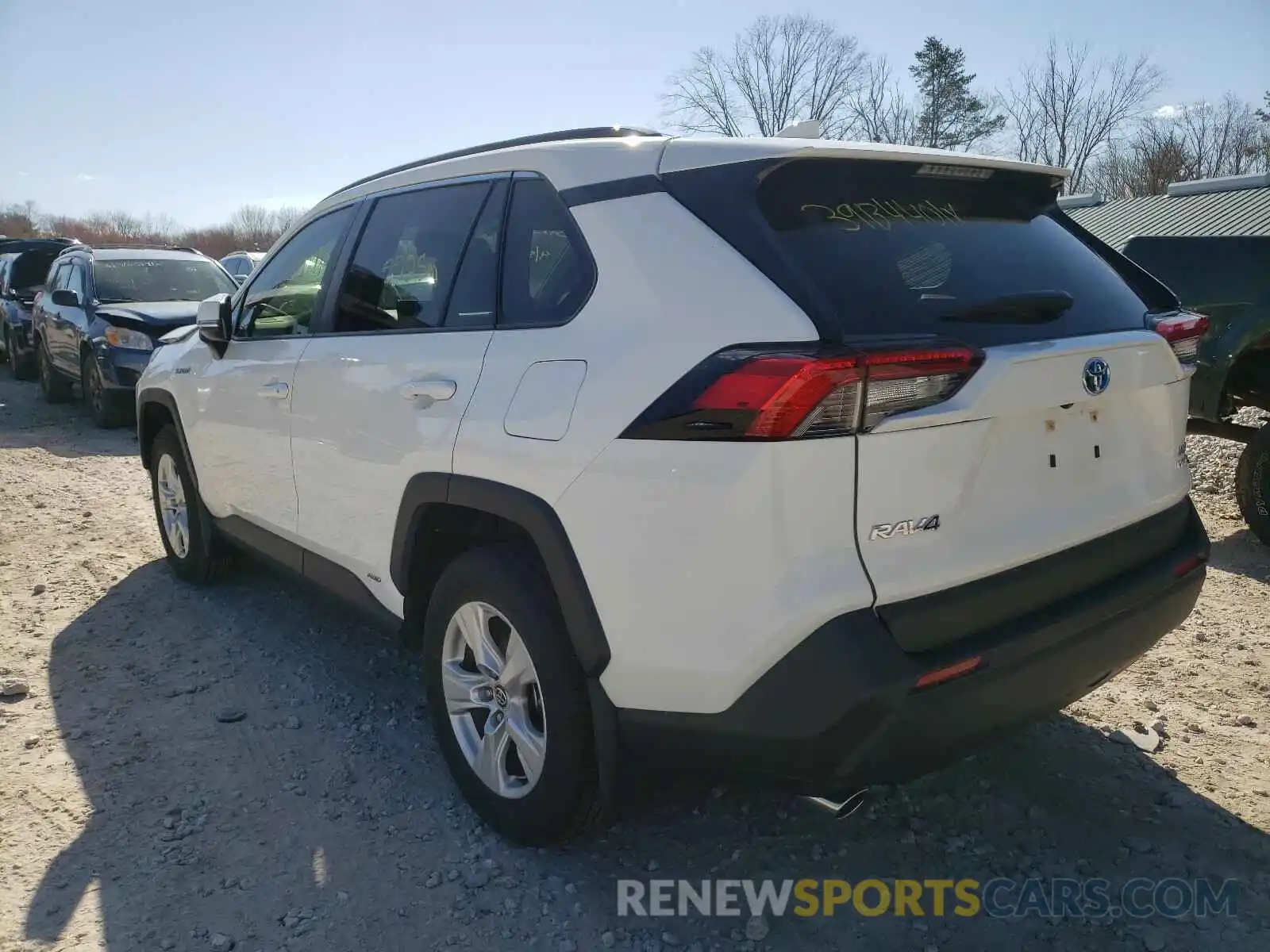 3 Photograph of a damaged car JTMRWRFV2LD071307 TOYOTA RAV4 2020