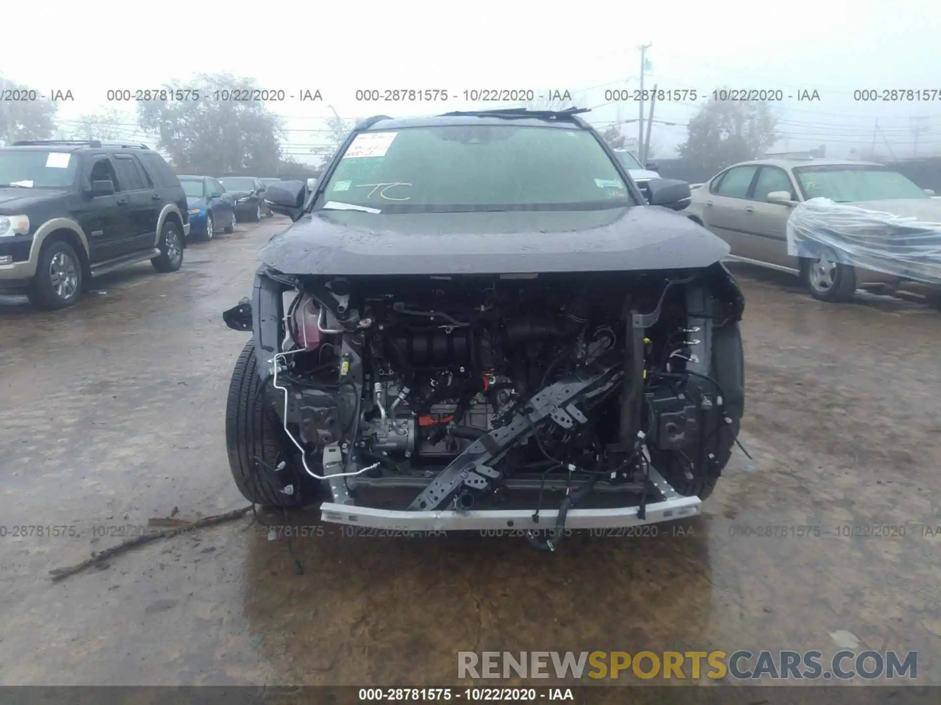 6 Photograph of a damaged car JTMRWRFV3LD047226 TOYOTA RAV4 2020