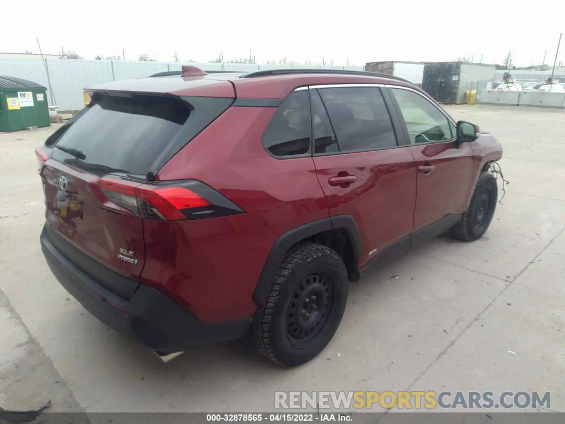 4 Фотография поврежденного автомобиля JTMRWRFV3LD069713 TOYOTA RAV4 2020