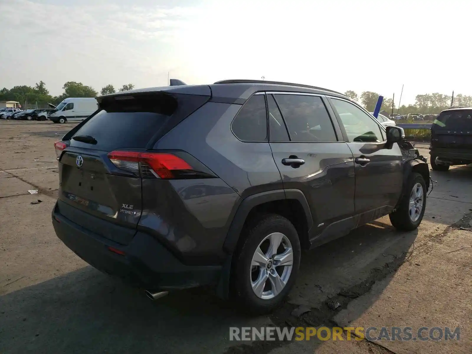 4 Photograph of a damaged car JTMRWRFV3LD069856 TOYOTA RAV4 2020