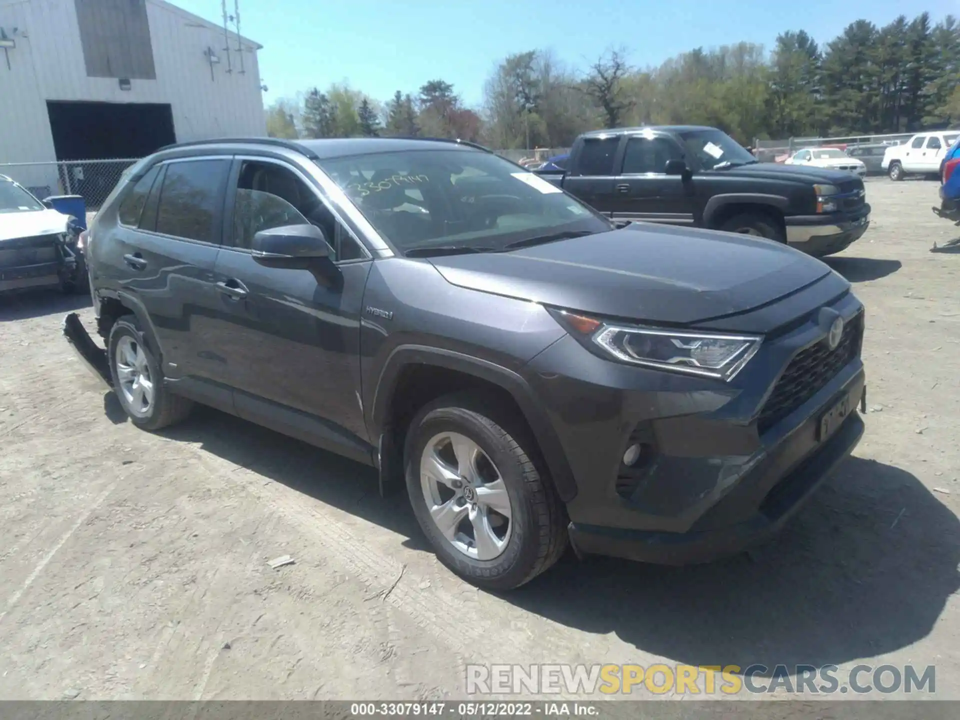 1 Photograph of a damaged car JTMRWRFV4LD070546 TOYOTA RAV4 2020