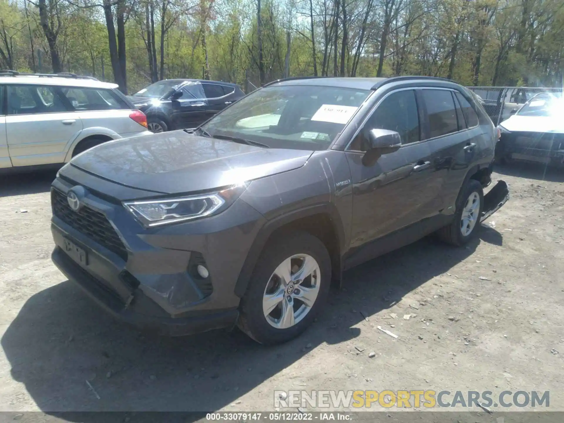 2 Фотография поврежденного автомобиля JTMRWRFV4LD070546 TOYOTA RAV4 2020