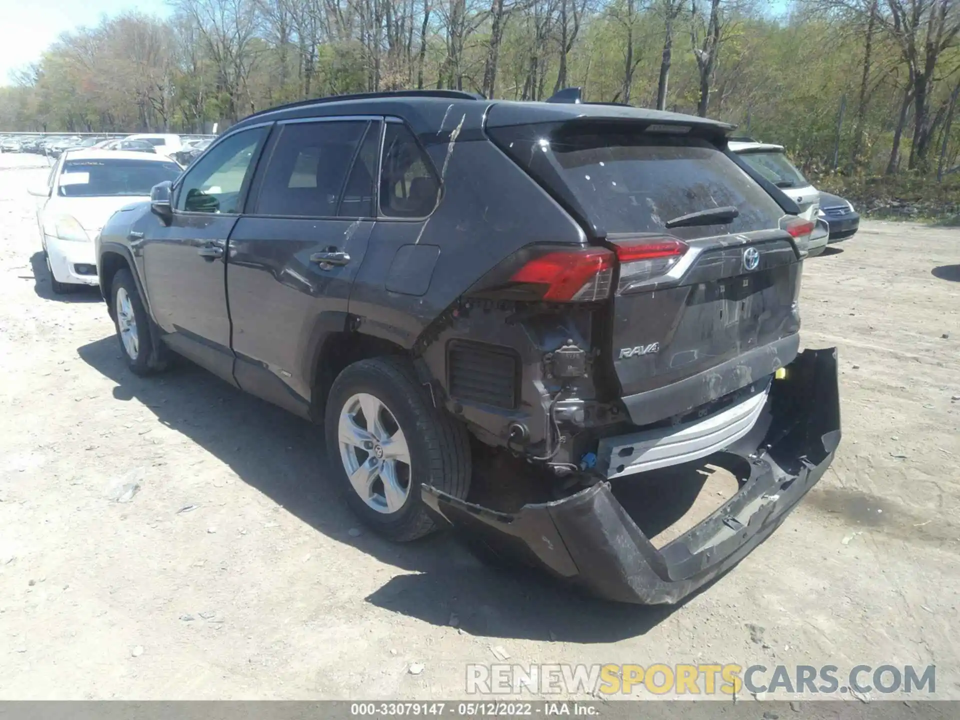 3 Фотография поврежденного автомобиля JTMRWRFV4LD070546 TOYOTA RAV4 2020