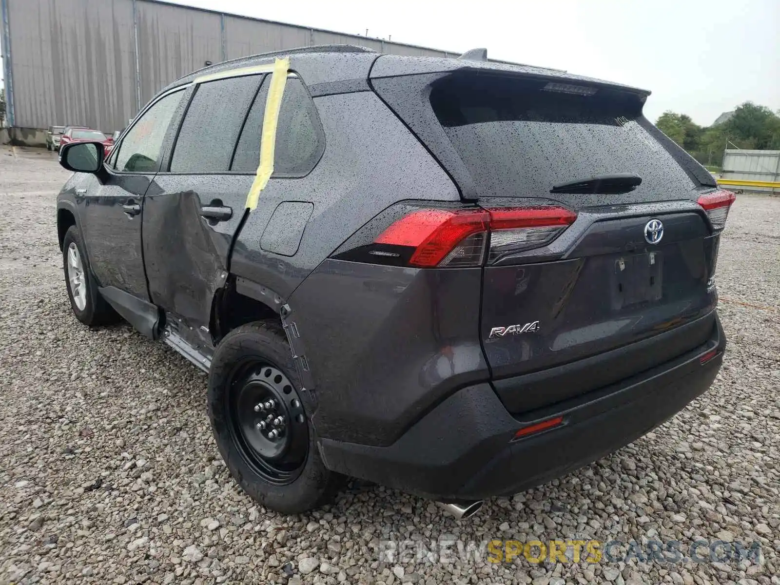 3 Photograph of a damaged car JTMRWRFV4LD550313 TOYOTA RAV4 2020