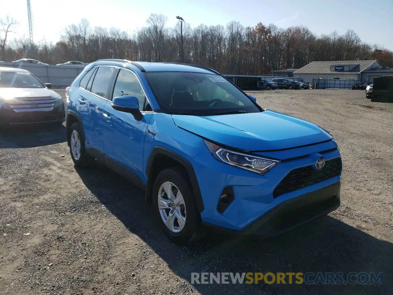 1 Photograph of a damaged car JTMRWRFV5LD044568 TOYOTA RAV4 2020