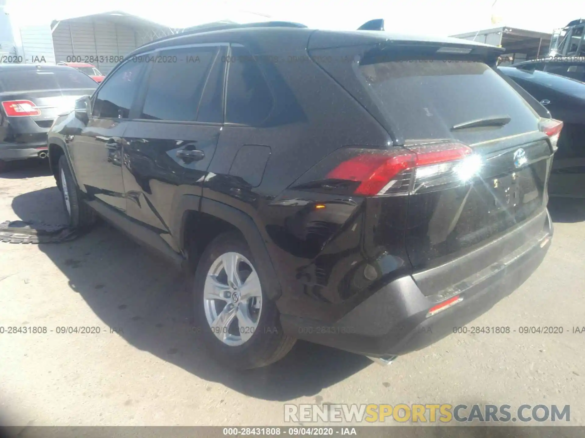 6 Фотография поврежденного автомобиля JTMRWRFV5LD055392 TOYOTA RAV4 2020