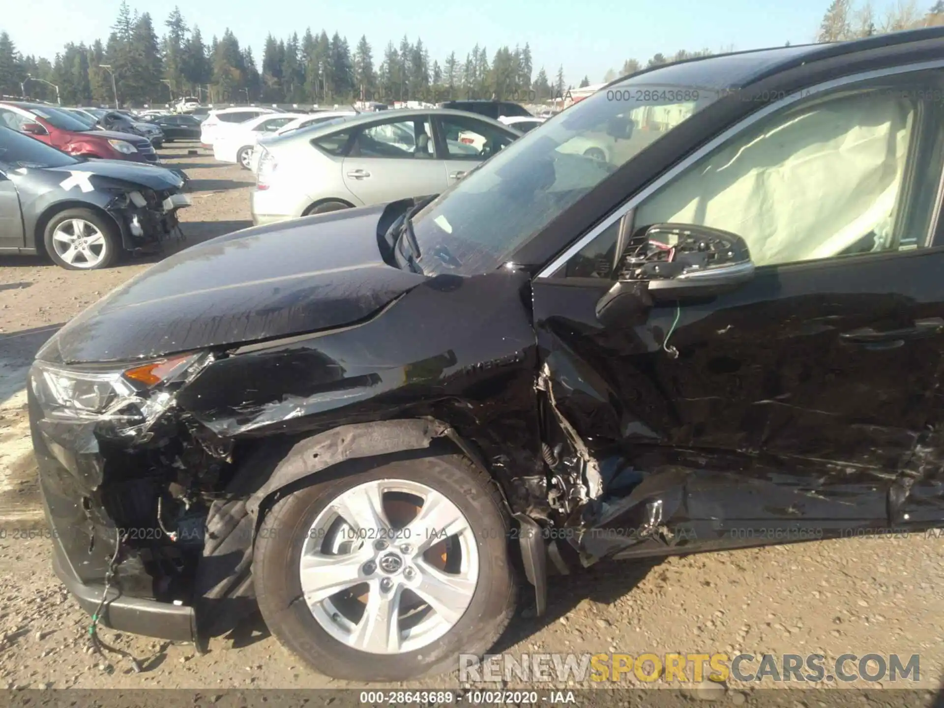 6 Photograph of a damaged car JTMRWRFV5LD055912 TOYOTA RAV4 2020