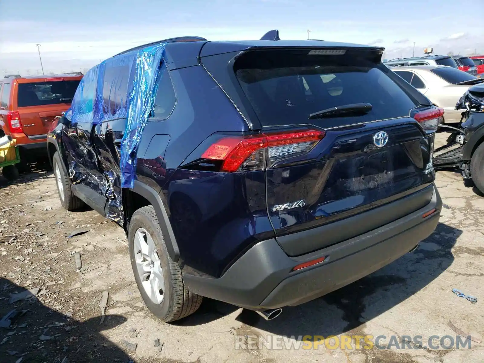 3 Photograph of a damaged car JTMRWRFV5LD550482 TOYOTA RAV4 2020