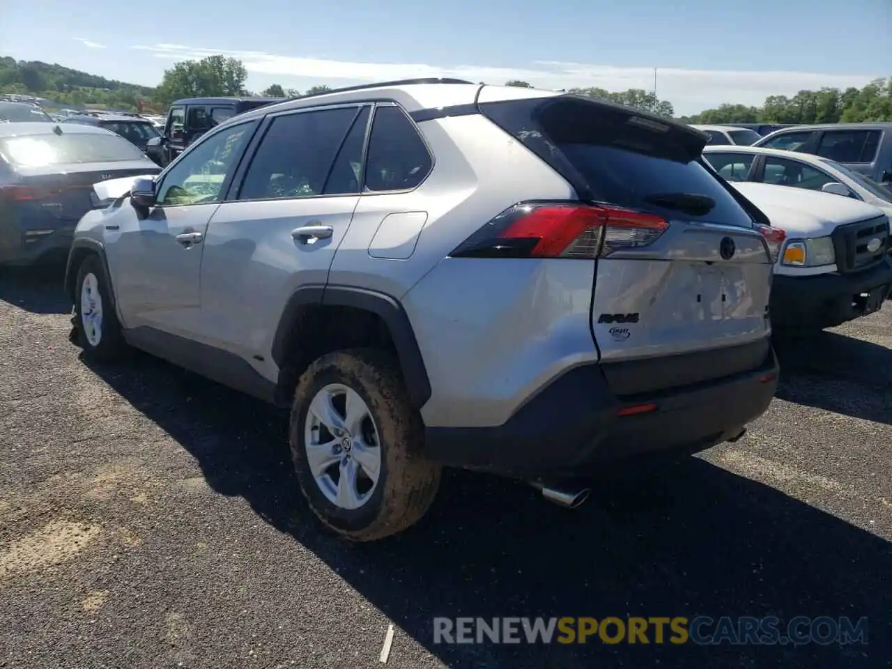 3 Photograph of a damaged car JTMRWRFV6LD054445 TOYOTA RAV4 2020