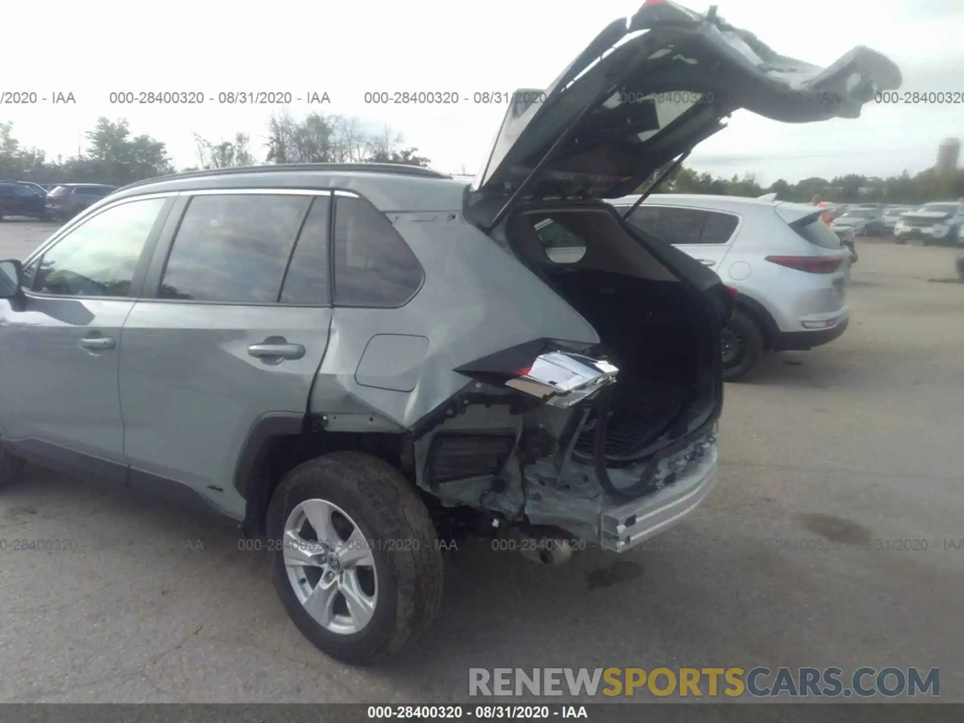 6 Фотография поврежденного автомобиля JTMRWRFV6LD061489 TOYOTA RAV4 2020