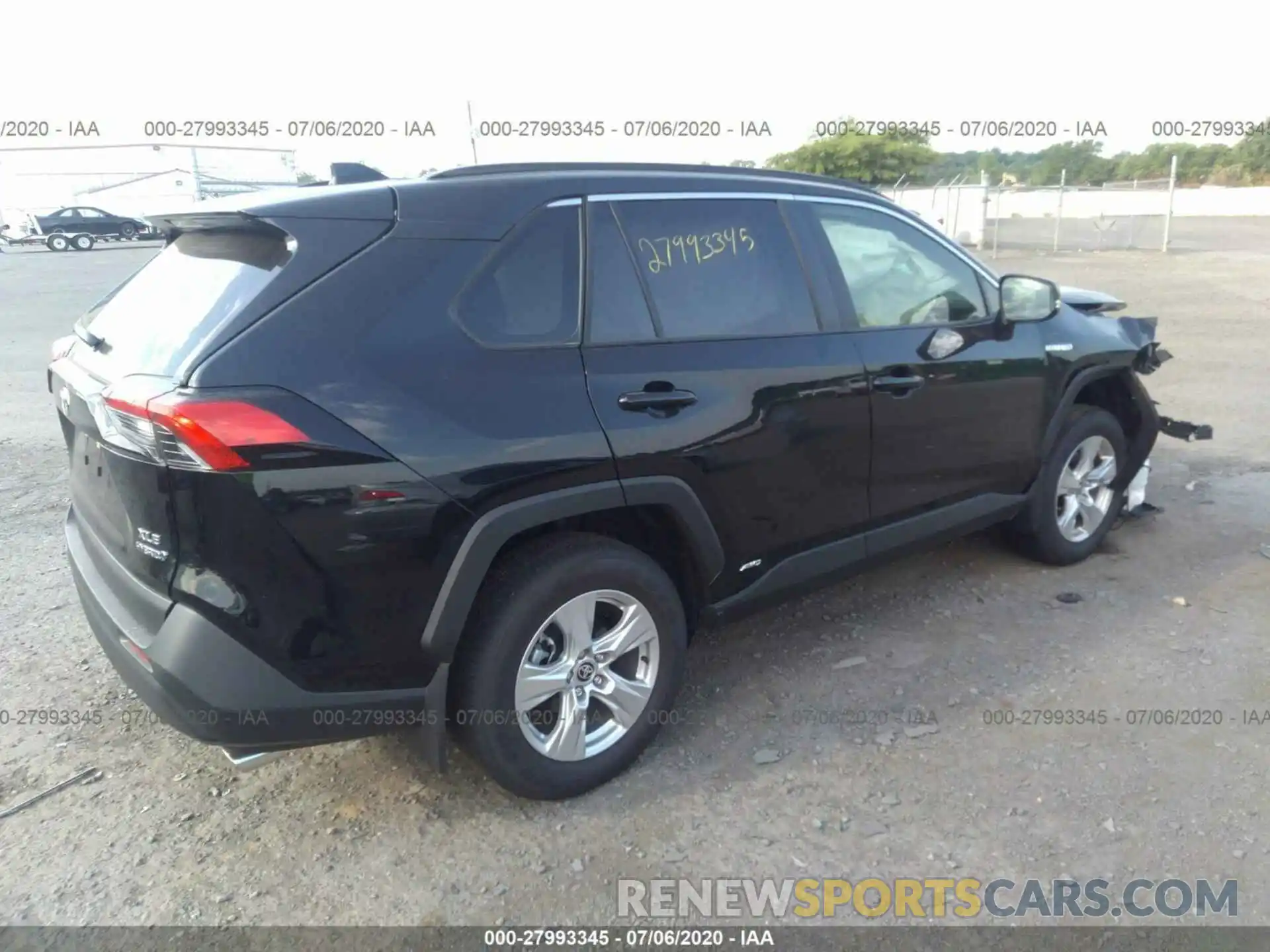 4 Фотография поврежденного автомобиля JTMRWRFV6LD061900 TOYOTA RAV4 2020