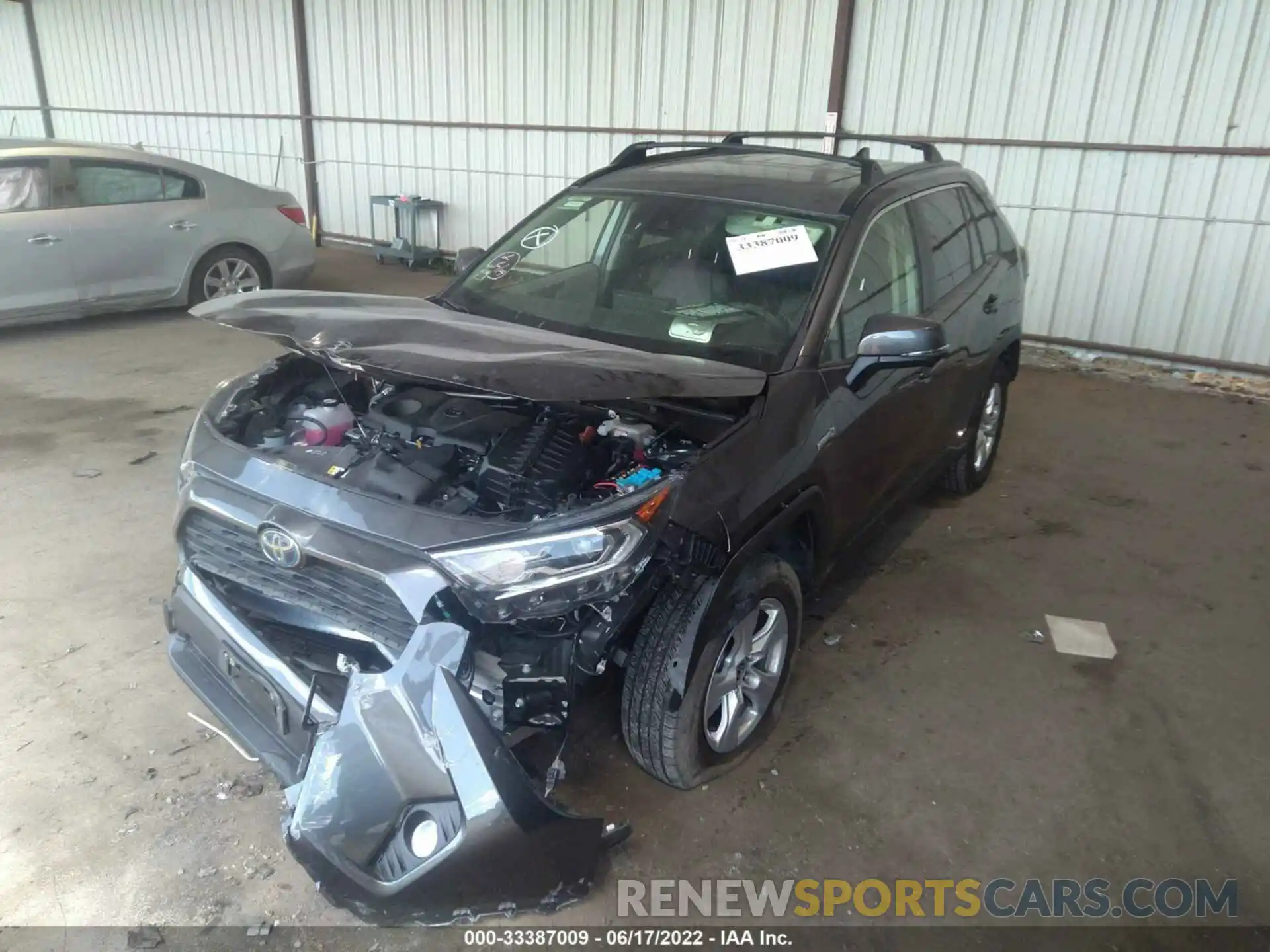 2 Фотография поврежденного автомобиля JTMRWRFV6LD072038 TOYOTA RAV4 2020