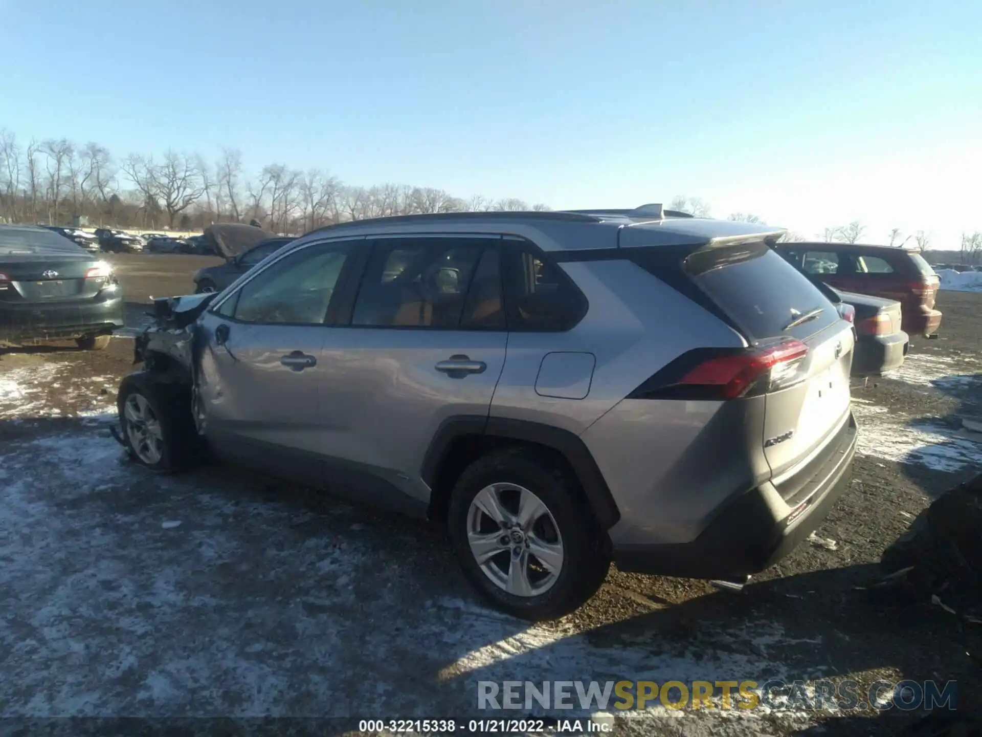 3 Photograph of a damaged car JTMRWRFV6LD073237 TOYOTA RAV4 2020