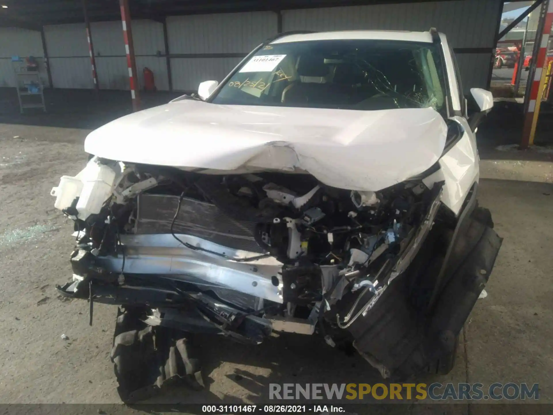 6 Photograph of a damaged car JTMRWRFV7LD060593 TOYOTA RAV4 2020