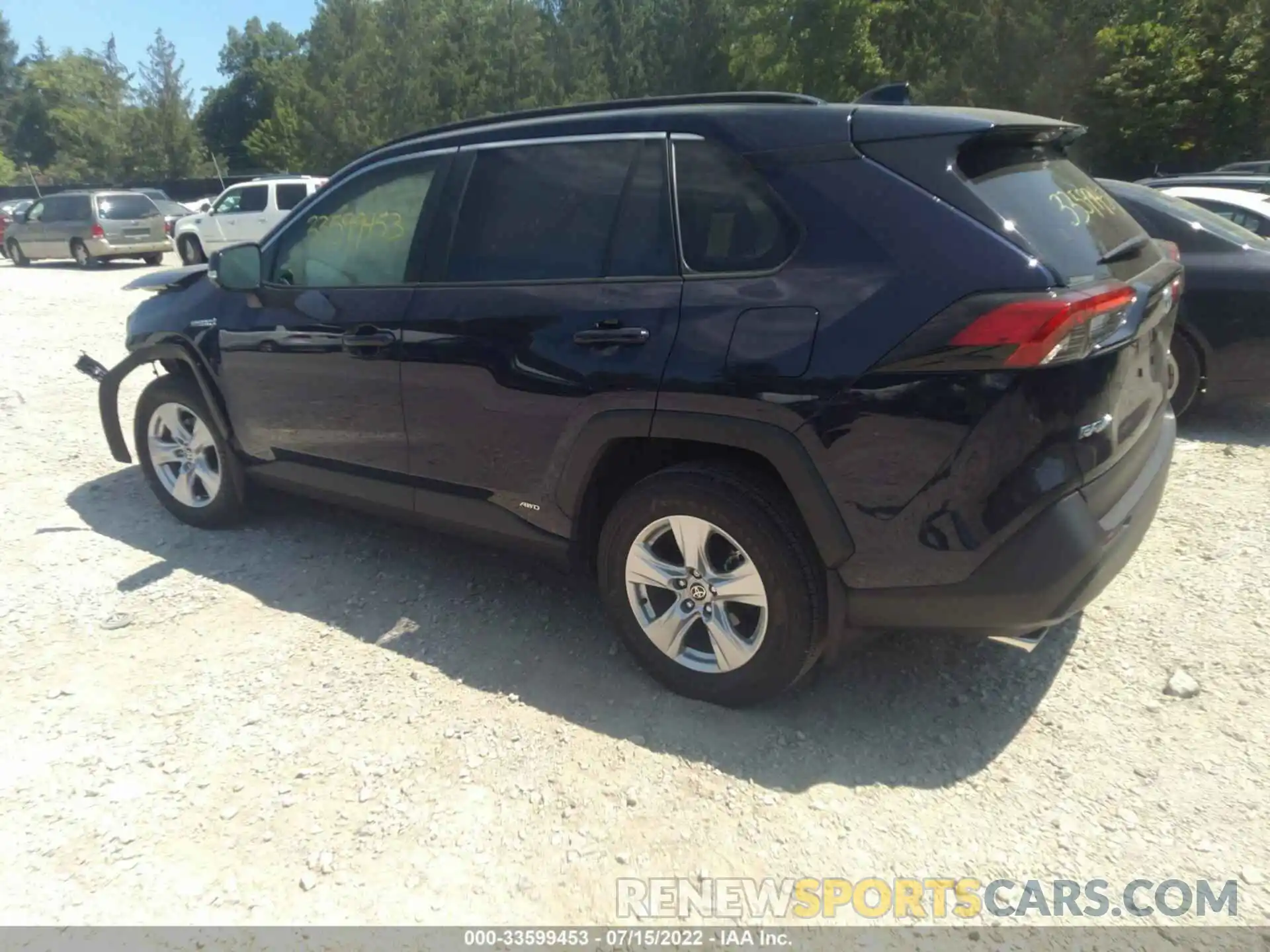 3 Photograph of a damaged car JTMRWRFV7LJ042211 TOYOTA RAV4 2020