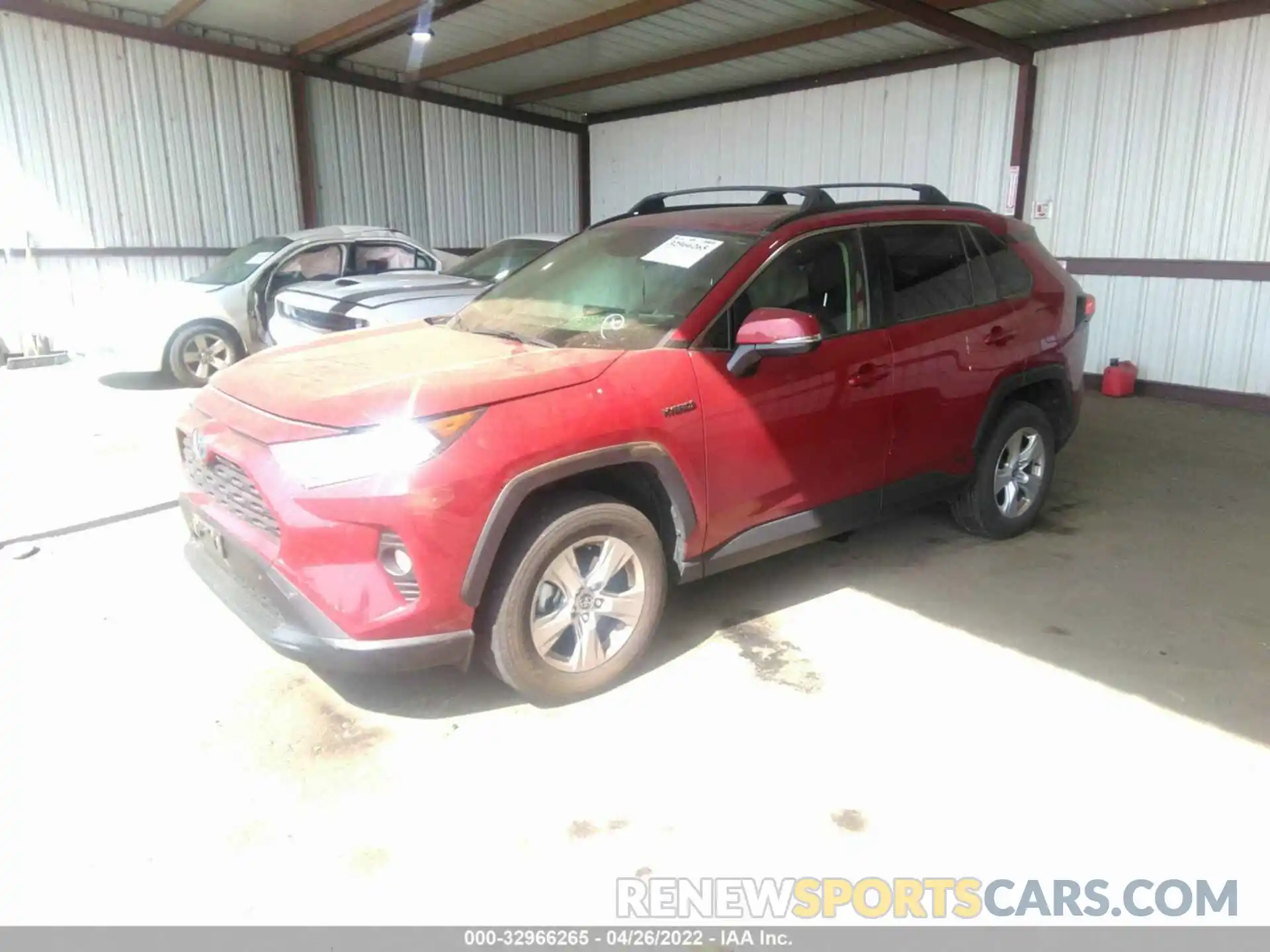 2 Фотография поврежденного автомобиля JTMRWRFV7LJ045173 TOYOTA RAV4 2020