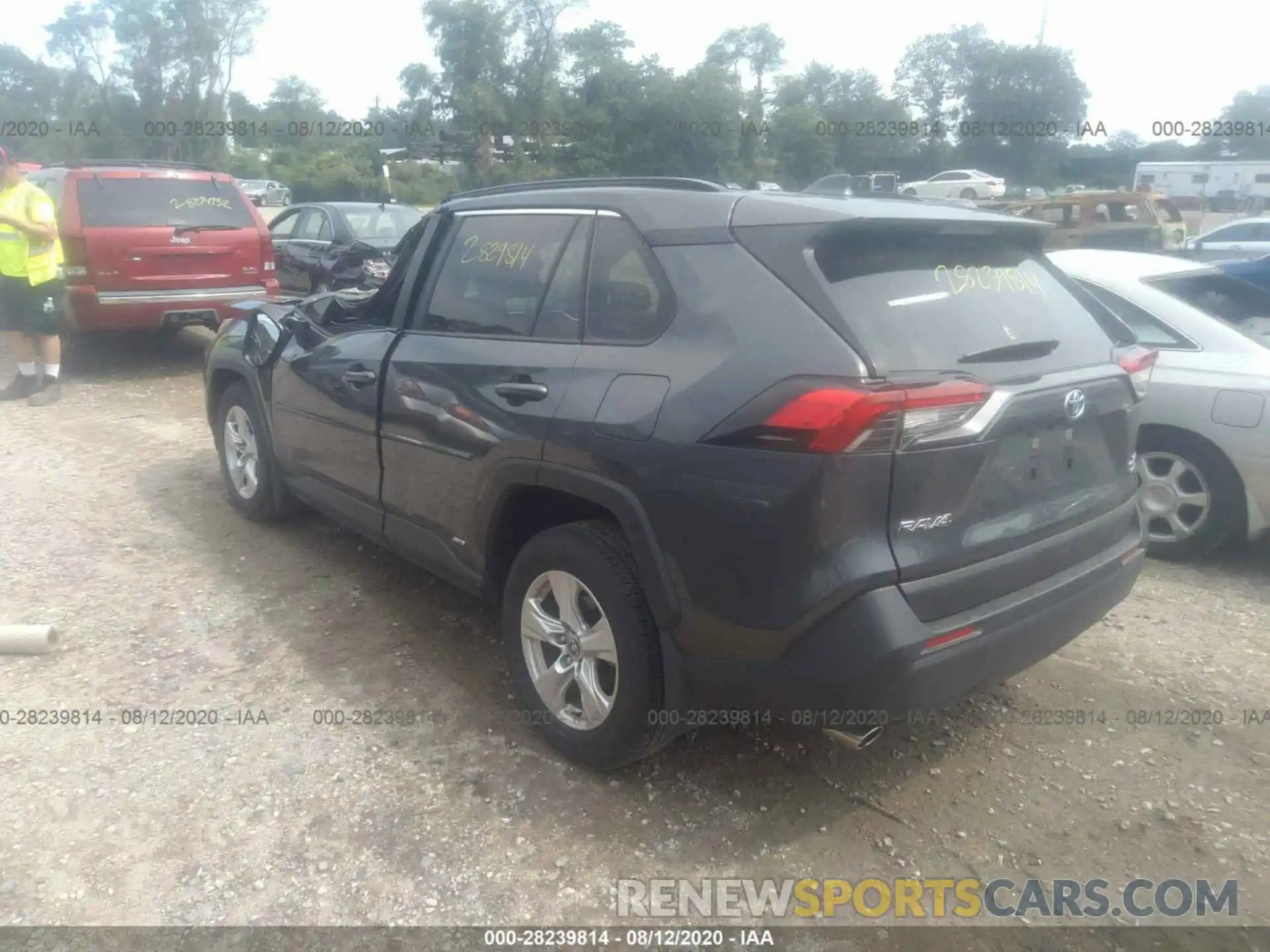 3 Photograph of a damaged car JTMRWRFV8LD046931 TOYOTA RAV4 2020