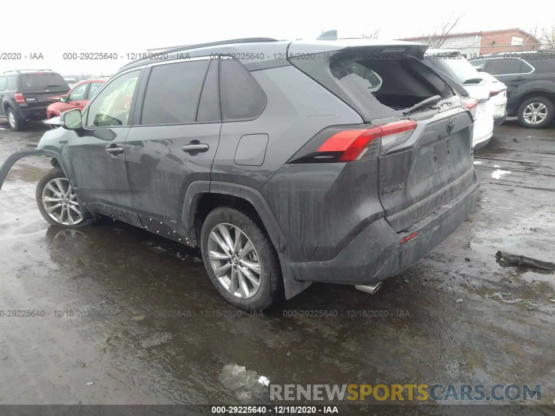 3 Photograph of a damaged car JTMRWRFV8LD049117 TOYOTA RAV4 2020