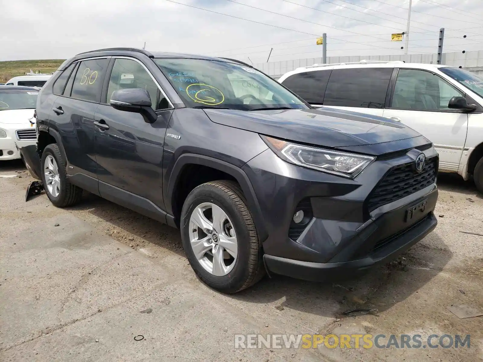 1 Фотография поврежденного автомобиля JTMRWRFV8LD534647 TOYOTA RAV4 2020