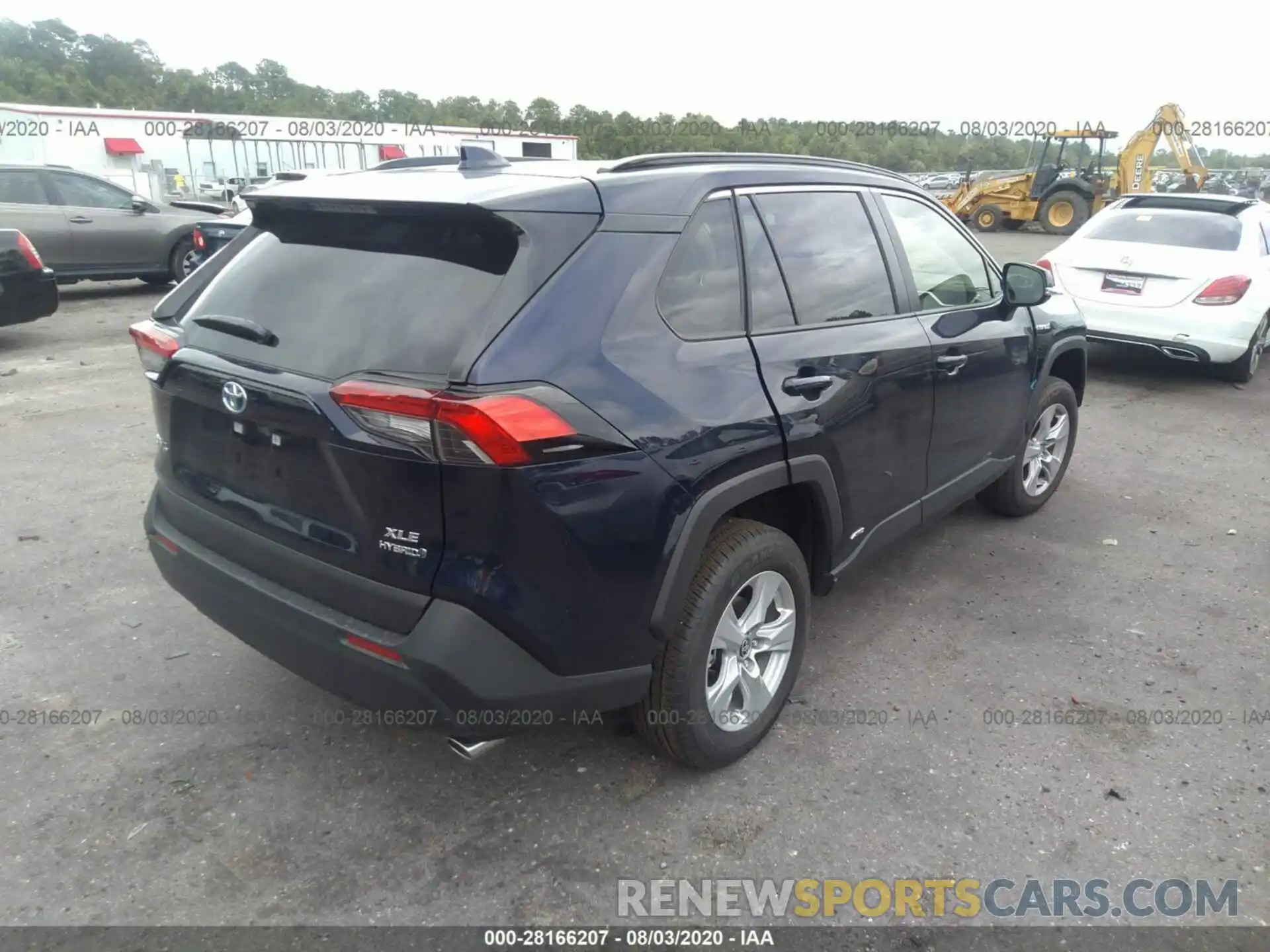 4 Photograph of a damaged car JTMRWRFV8LD543848 TOYOTA RAV4 2020