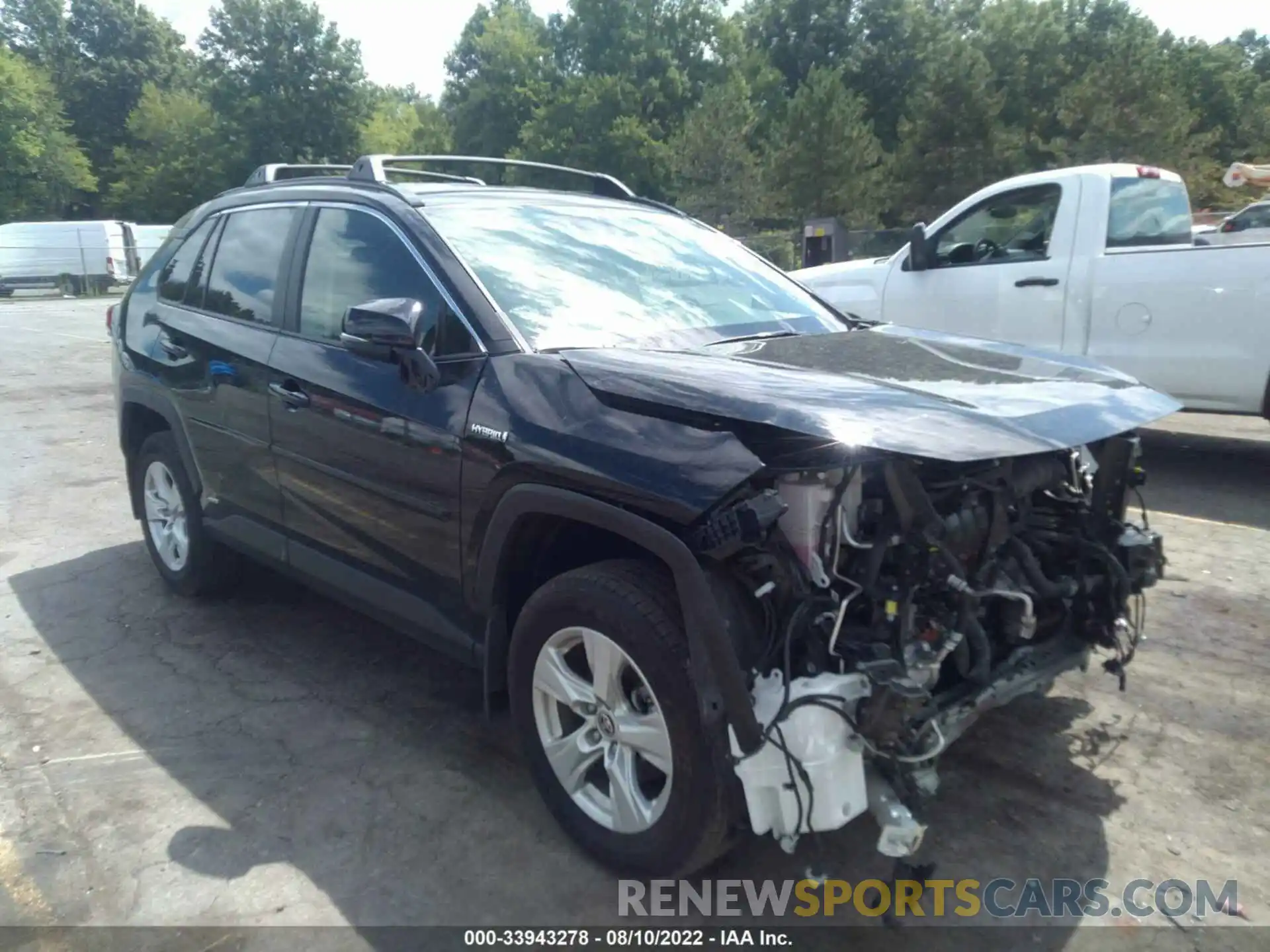 1 Photograph of a damaged car JTMRWRFV9LD045559 TOYOTA RAV4 2020