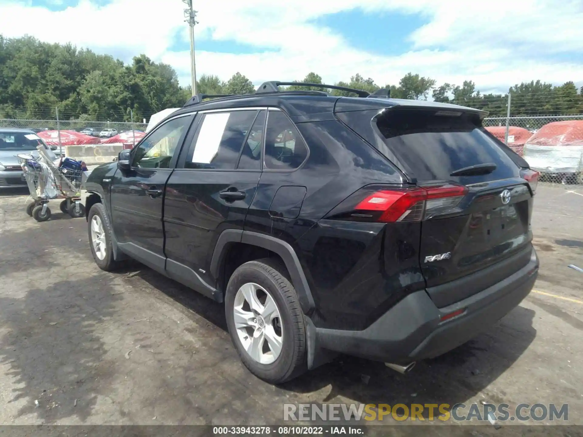 3 Фотография поврежденного автомобиля JTMRWRFV9LD045559 TOYOTA RAV4 2020