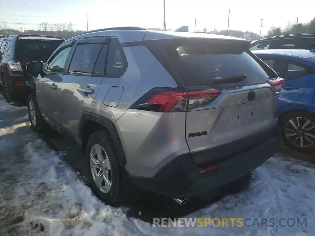 3 Photograph of a damaged car JTMRWRFV9LD049370 TOYOTA RAV4 2020