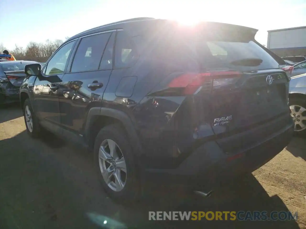 3 Photograph of a damaged car JTMRWRFV9LD544538 TOYOTA RAV4 2020