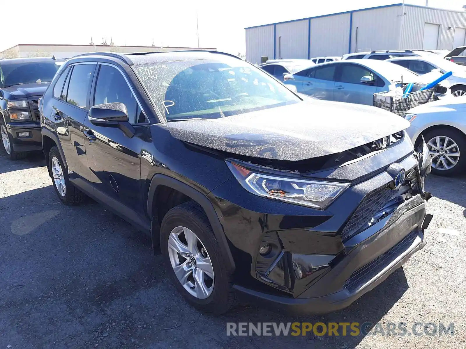 1 Photograph of a damaged car JTMRWRFVXLD061074 TOYOTA RAV4 2020