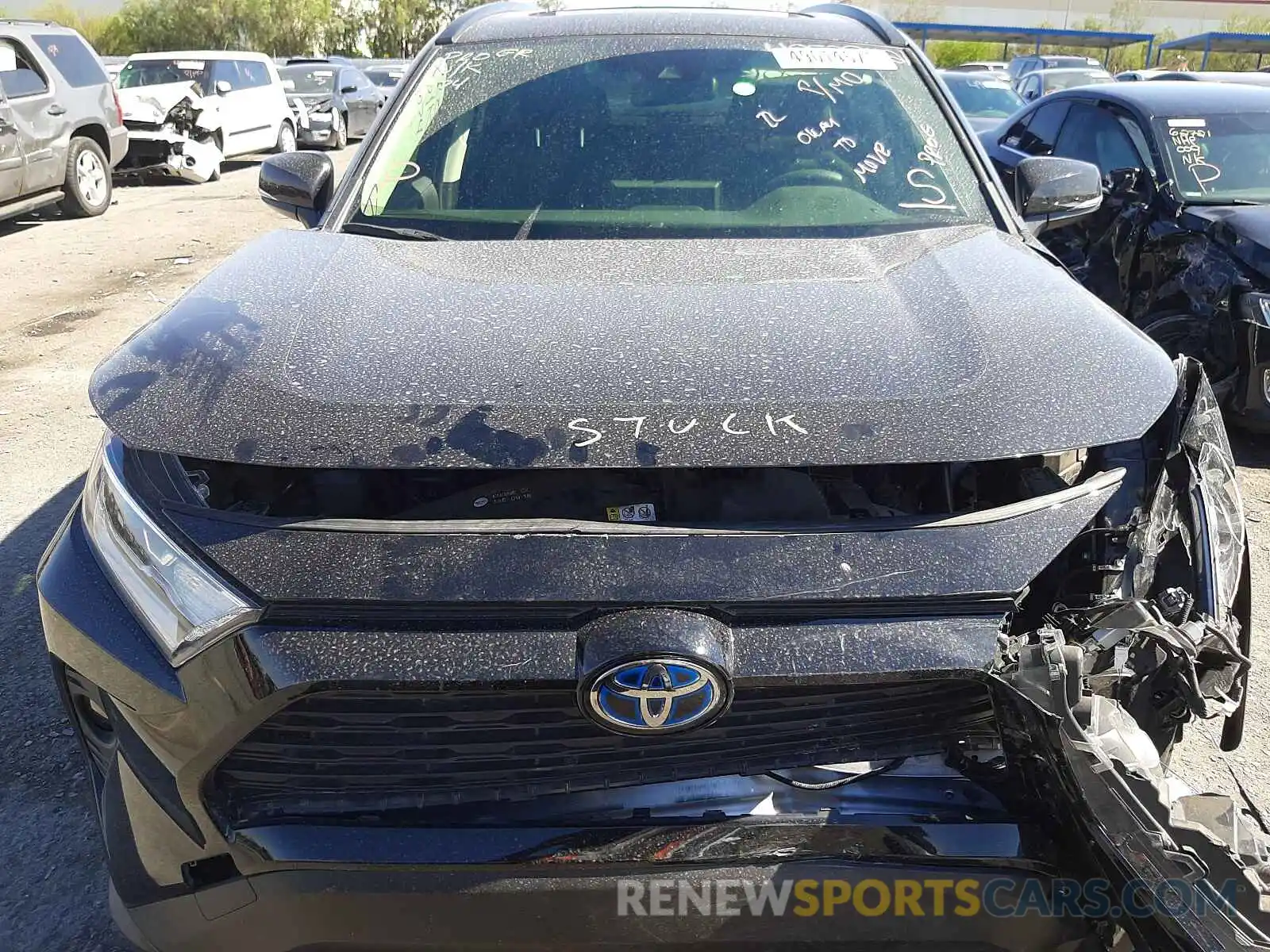 7 Photograph of a damaged car JTMRWRFVXLD061074 TOYOTA RAV4 2020