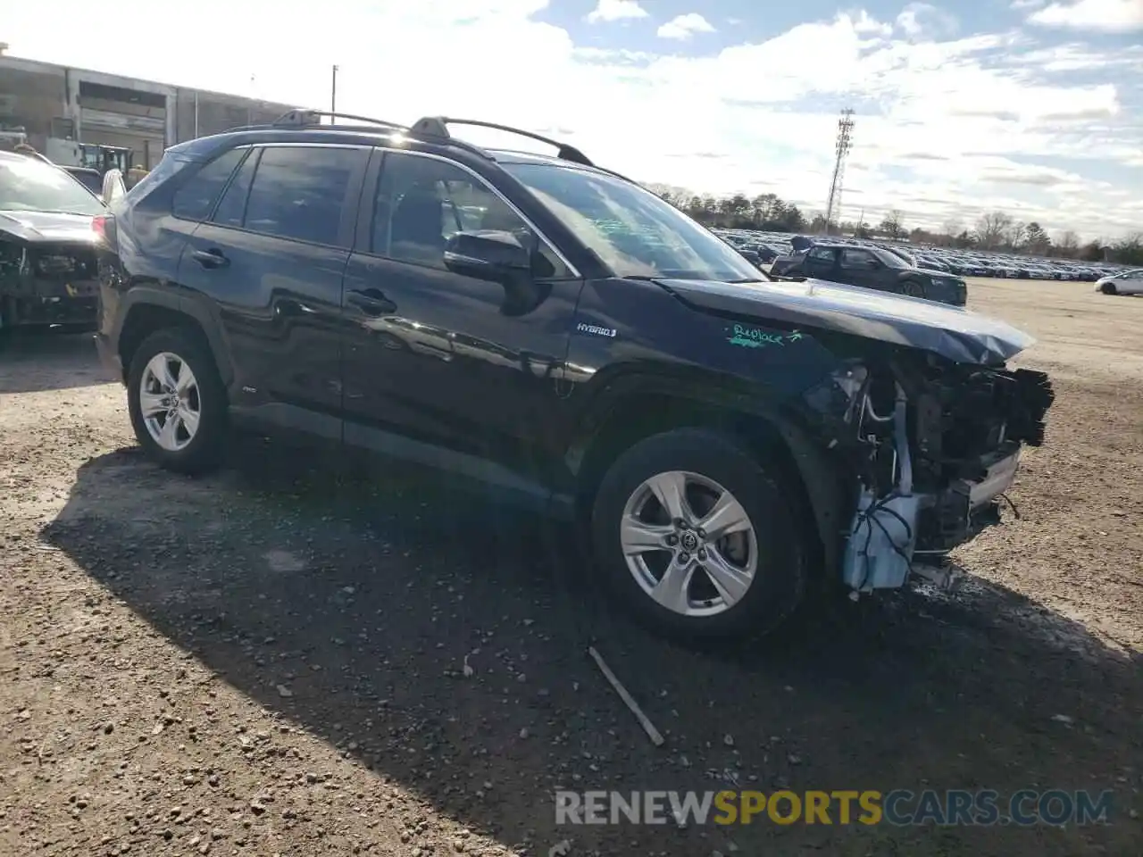 4 Photograph of a damaged car JTMRWRFVXLD067800 TOYOTA RAV4 2020