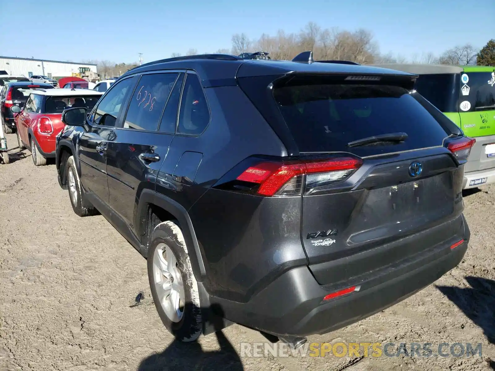 3 Photograph of a damaged car JTMRWRFVXLD072138 TOYOTA RAV4 2020