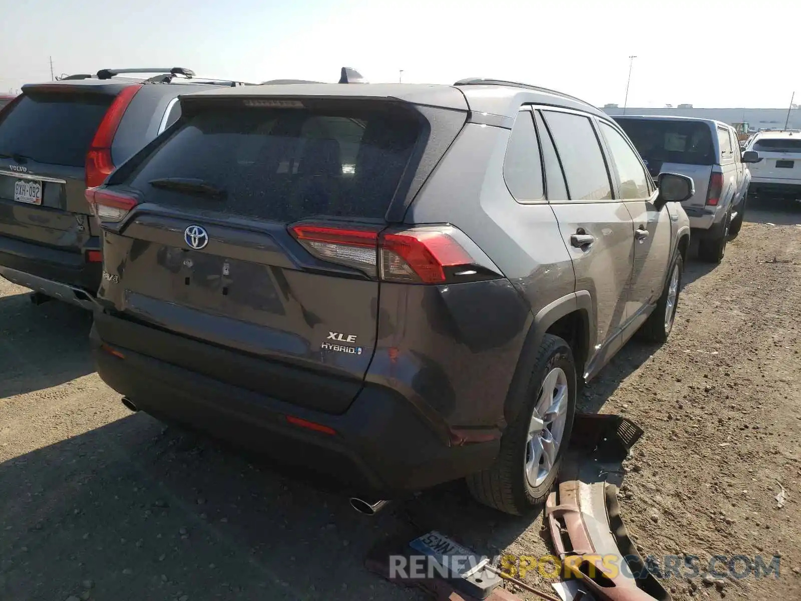 4 Фотография поврежденного автомобиля JTMRWRFVXLD550994 TOYOTA RAV4 2020