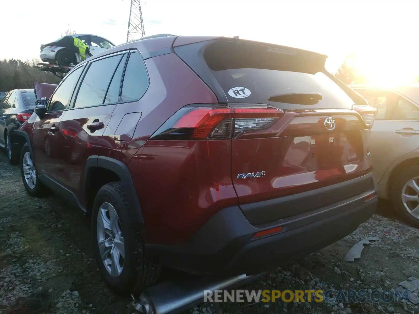 3 Photograph of a damaged car JTMW1RFV0LD056564 TOYOTA RAV4 2020