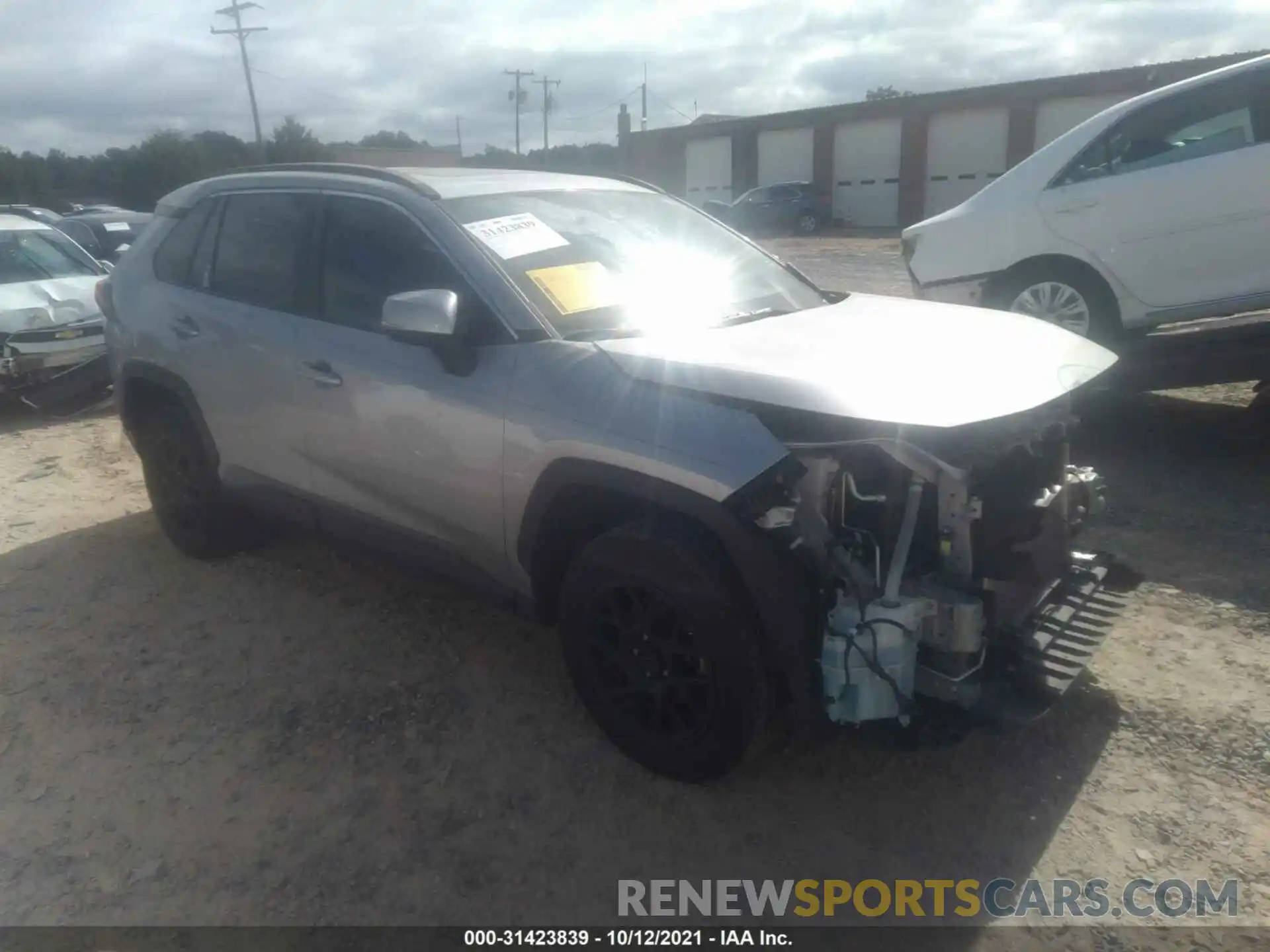 1 Photograph of a damaged car JTMW1RFV0LD518976 TOYOTA RAV4 2020