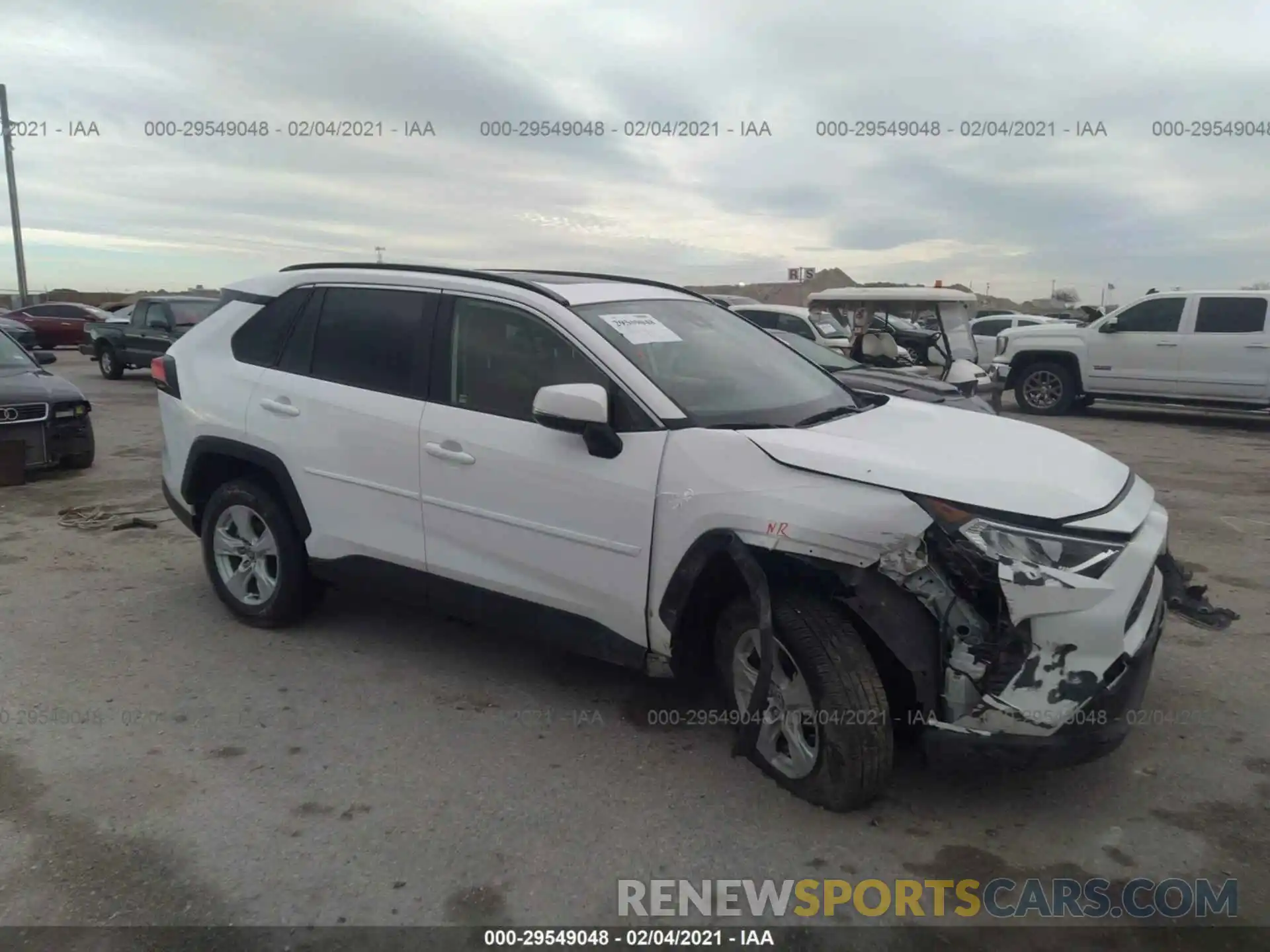 1 Фотография поврежденного автомобиля JTMW1RFV1LD053544 TOYOTA RAV4 2020