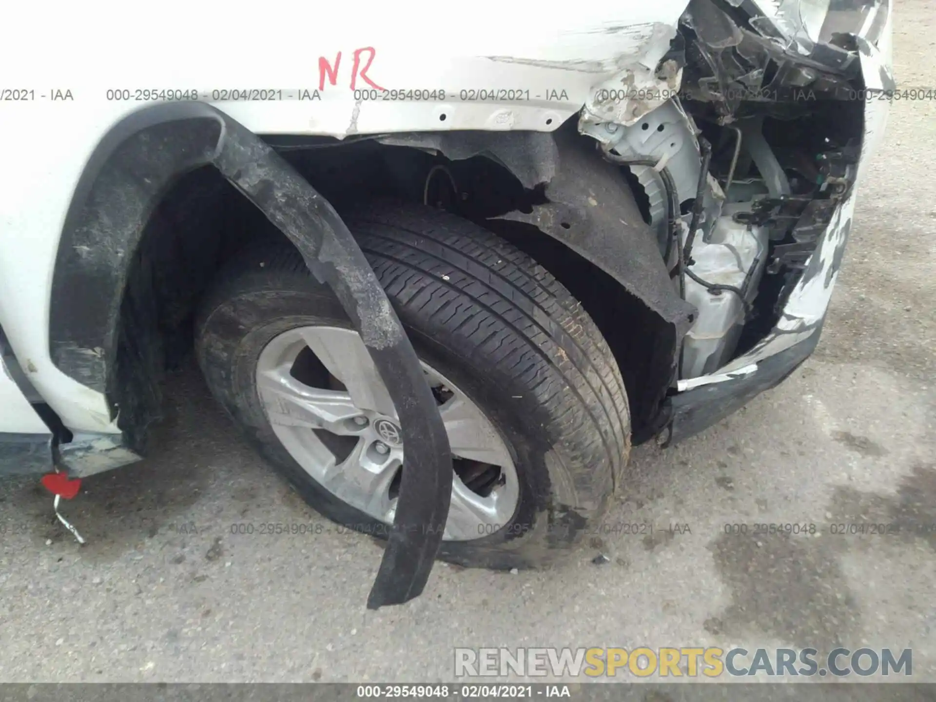 13 Фотография поврежденного автомобиля JTMW1RFV1LD053544 TOYOTA RAV4 2020