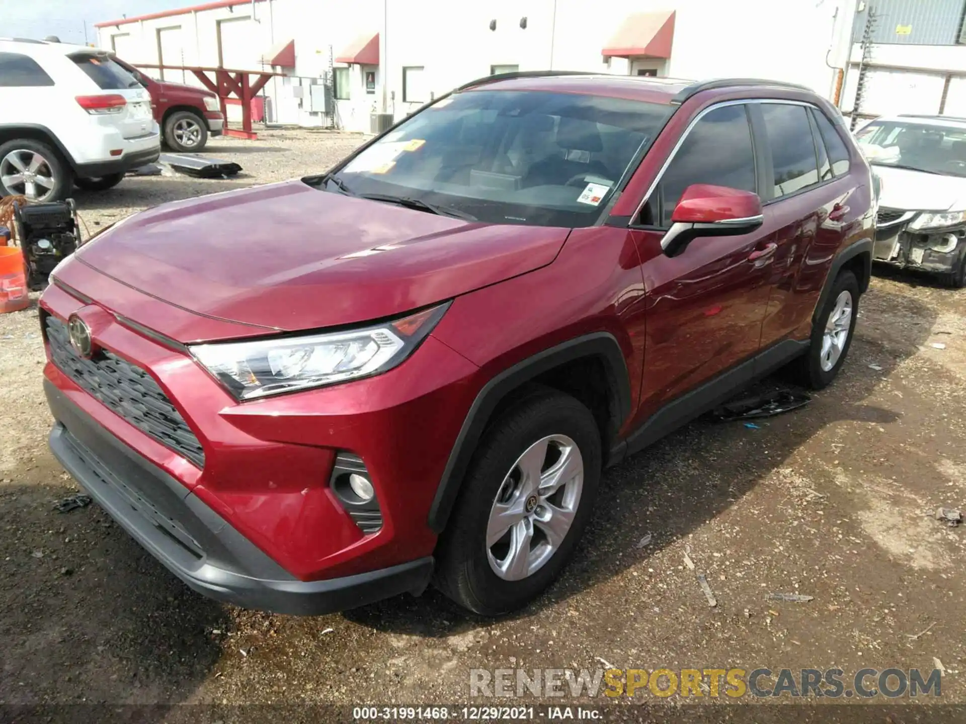 2 Фотография поврежденного автомобиля JTMW1RFV1LD521384 TOYOTA RAV4 2020