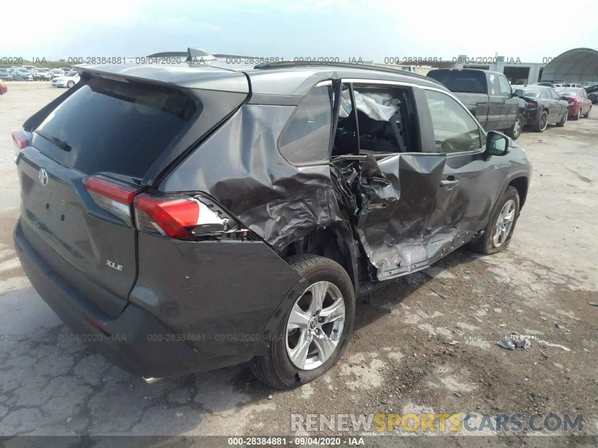 4 Photograph of a damaged car JTMW1RFV2LD052306 TOYOTA RAV4 2020